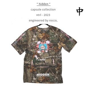 NTRL • RealTree Academy Tee • hidden • LARGE • Camouflage Graphic T-Shirt